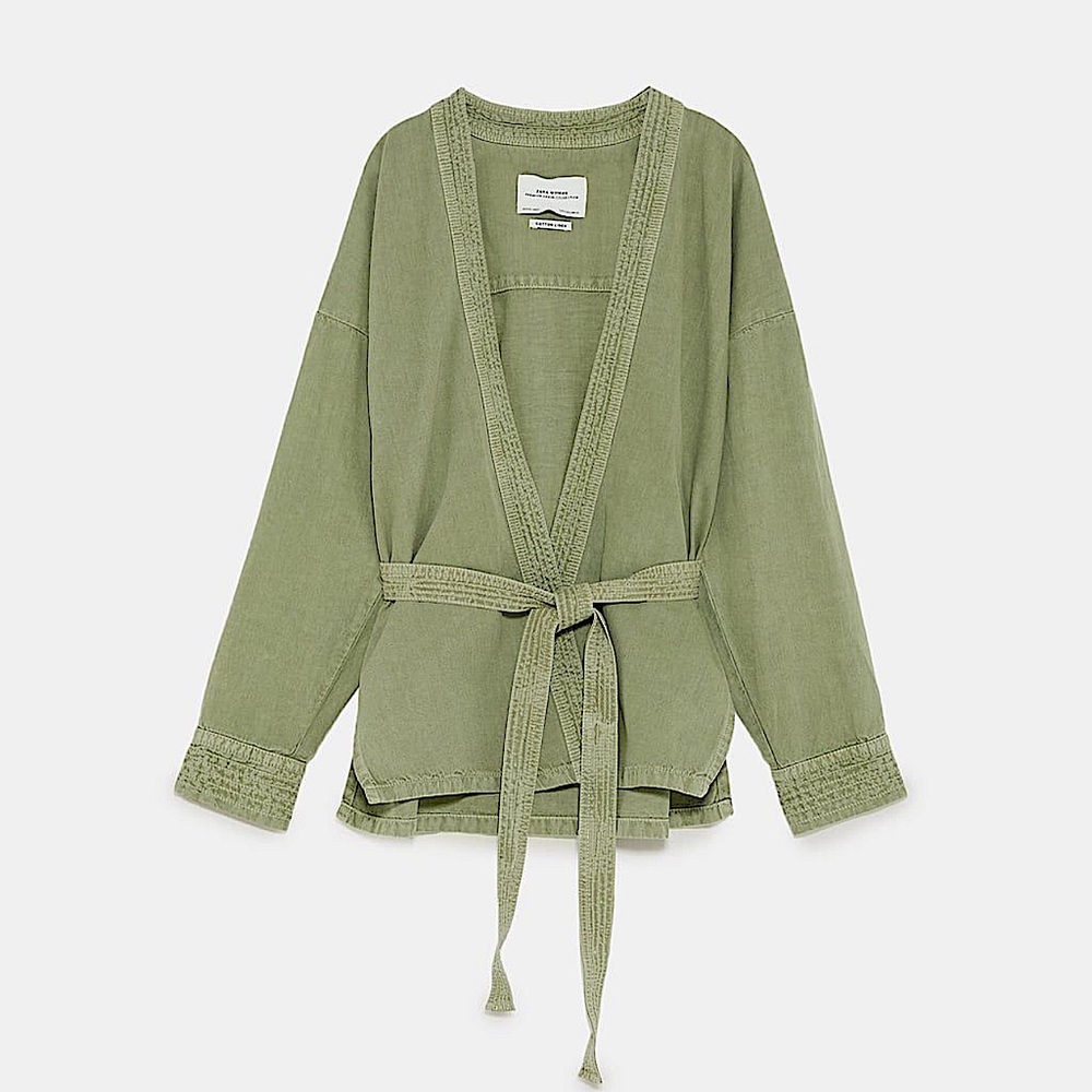 Zara kimono top